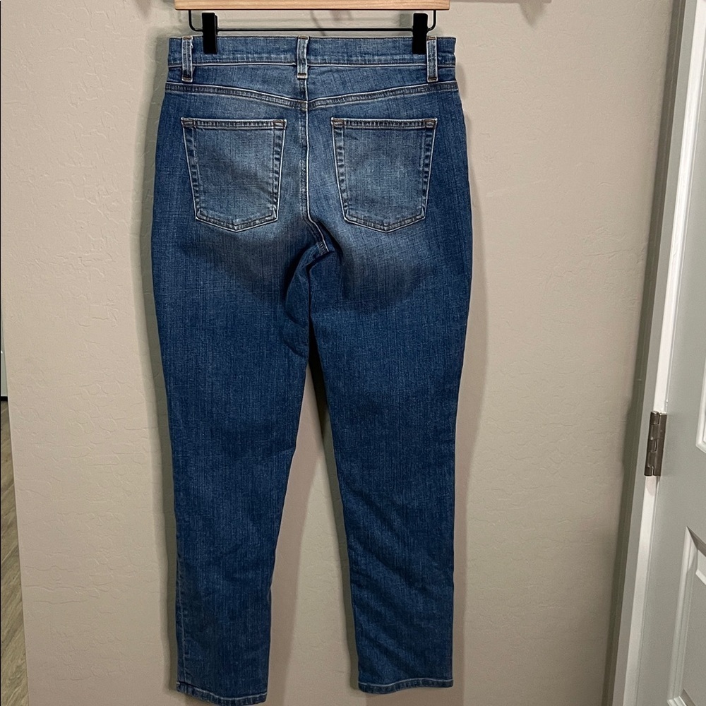 Eileen Fisher Jeans Denim Cropped Boyfriend Oversized Vintage Skinny Luxury - Picture 6 of 12